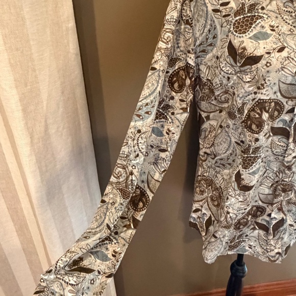 Royal Highness Equestrian Ladies Horse Show Rodeo Western Riding Blouse, Size XL - Picture 6 of 14